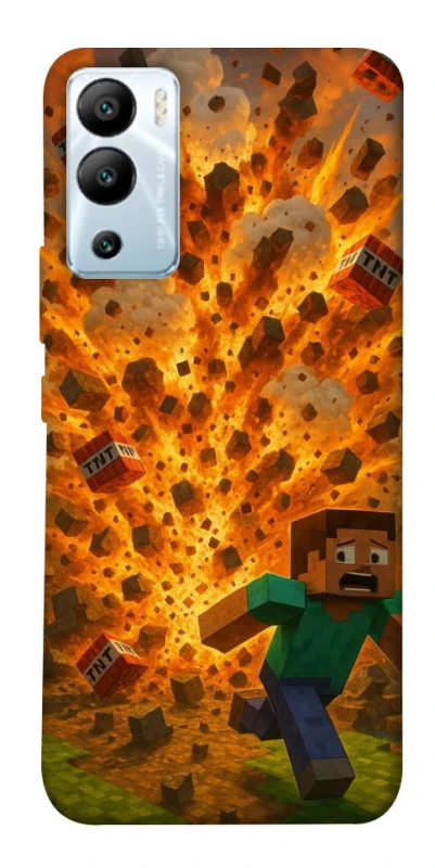 Чохол на Infinix Hot 12i Minecraft v7 фото 1 з 1