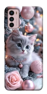 Чохол на Motorola Moto G42 Christmas Kitty фото 1 з 1