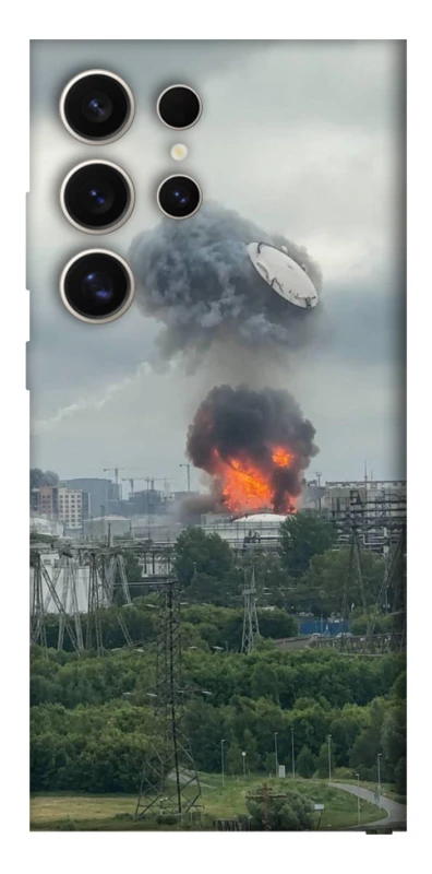 Чохол на Samsung Galaxy S25 Ultra Moscow never sleeps ver.4 фото 1 з 1