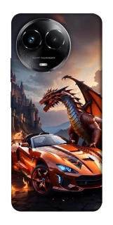 Чохол на Realme C67 4G Сar and dragon фото 1 з 1