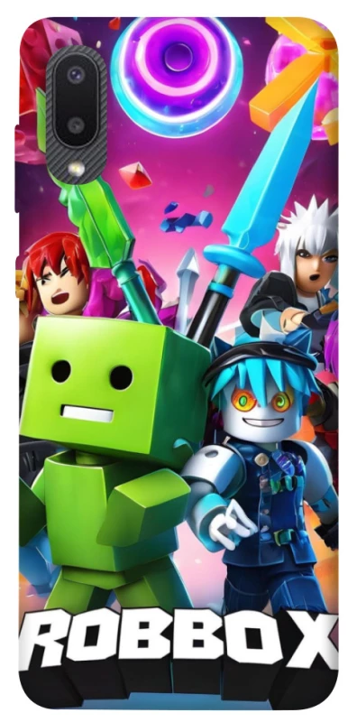 Чохол на Samsung Galaxy A02 Roblox gaming heroes фото 1 з 1