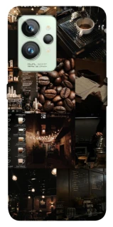Чохол на Realme GT2 Coffee collage ver.1 фото 1 з 1