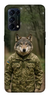 Чохол на Oppo Reno 5 4G Вовк захисник фото 1 з 1