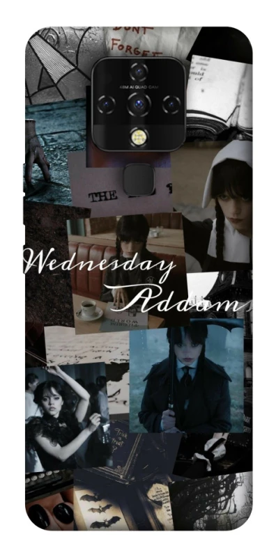 Чехол на TECNO Camon 16 SE Wednesday Collage ver.1 фото 1 из 1