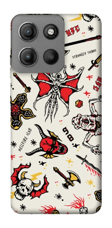 Чохол на Motorola Moto G15 Power Stranger Things ver.2 фото 1 з 1