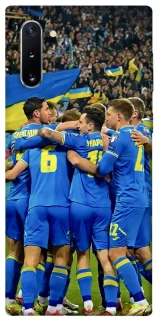 Чехол на Samsung Galaxy Note 10 Сборная Украины v3 фото 1 из 1