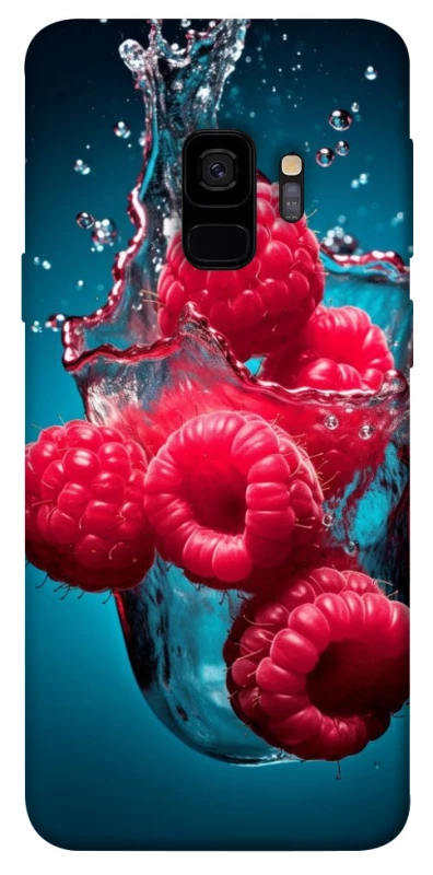 Чохол на Samsung Galaxy S9 Малинка у воді фото 1 з 1