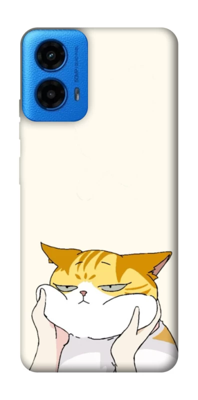 Чохол на Motorola Moto G45 Cat bun фото 1 з 1