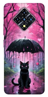 Чохол на Infinix Zero 8 Black cat фото 1 з 1