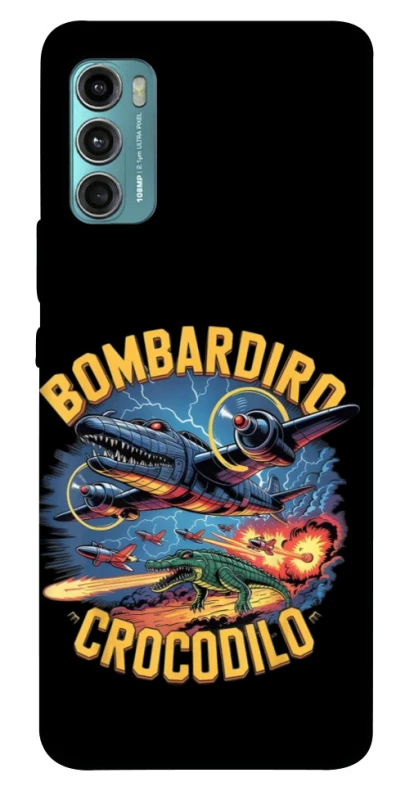 Чехол на Motorola Moto G60 Bombardino Crocodilo v2 фото 1 из 1