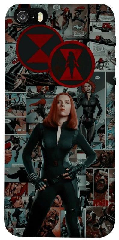 Чохол на Apple iPhone 5/5S/SE Black Widow фото 1 з 1