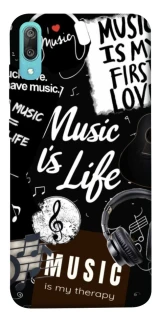 Чохол на Huawei Y6 Pro (2019) Music is Life фото 1 з 1