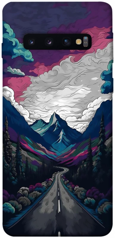 Чохол на Samsung Galaxy S10 Намальовані гори фото 1 з 1