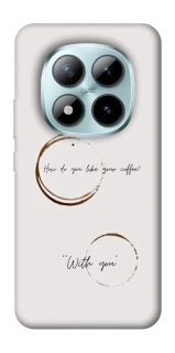 Чохол на Xiaomi Redmi Note 15 Pro+ 5G Coffee with you фото 1 з 1