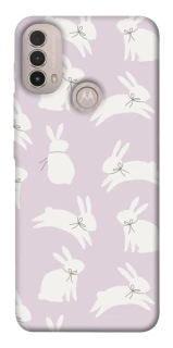 Чохол на Motorola Moto E40 Bunny Kisses фото 1 з 1