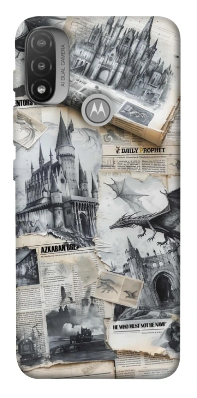 Чехол на Motorola Moto E20 The Hogwarts фото 1 из 1