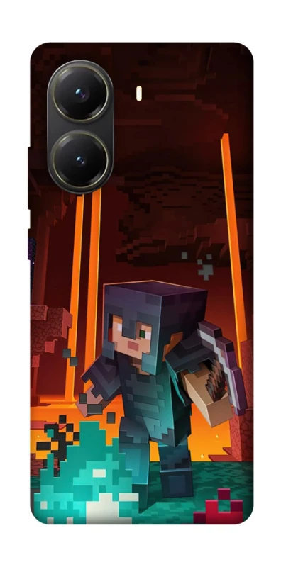 Чохол на Xiaomi Poco X6 Pro Minecraft game adventure фото 1 з 1