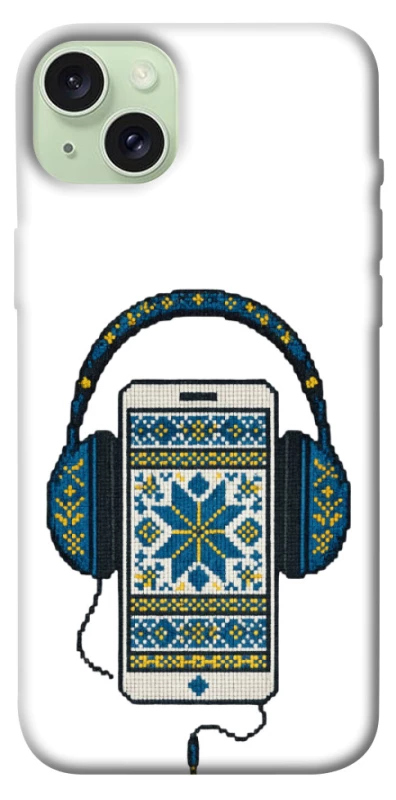 Чехол на Apple iPhone 15 Plus (6.7") Современная вышиванка фото 1 из 1