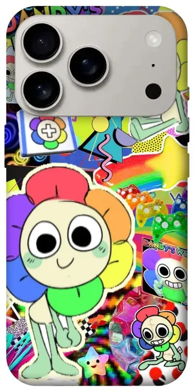 Чехол на Apple iPhone 18 Pro Dandy world collage фото 1 из 2