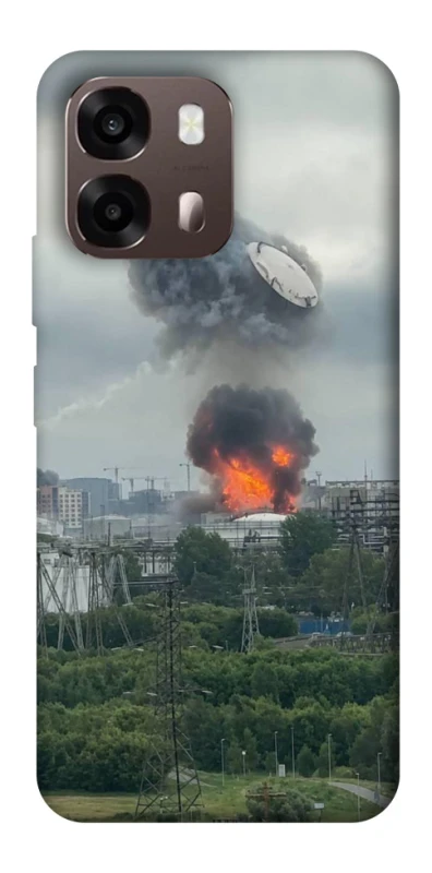 Чехол на Oppo A6 Moscow never sleeps ver.4 фото 2 из 2