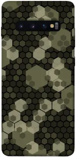 Чехол на Samsung Galaxy S10+ Camouflage v9 фото 1 из 1