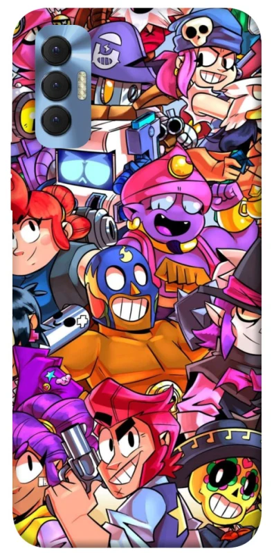 Чохол на TECNO Spark 8P Brawl Stars ver.9 фото 1 з 1