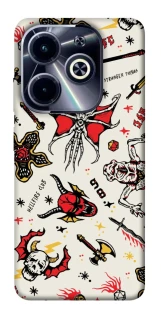 Чохол на Infinix Hot 40i Stranger Things ver.2 фото 1 з 1