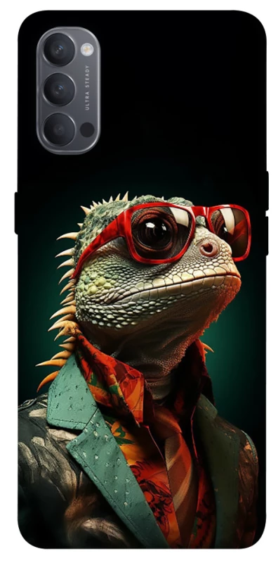 Чехол на Oppo Reno 4 Игуана фото 1 из 1