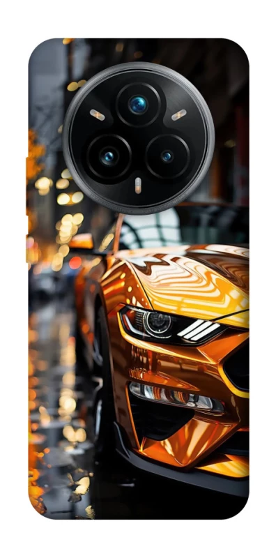 Чохол на Realme 14 Pro Golden sports car фото 1 з 1