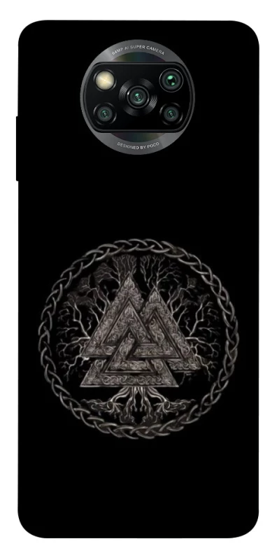 Чехол на Xiaomi Poco X3 NFC / Poco X3 Pro Валькнут v3 фото 1 из 1