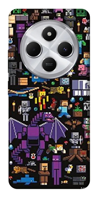 Чехол на Xiaomi Redmi 14C / Poco C75 Minecraft v5 фото 1 из 1