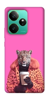 Чохол на Realme GT 7 Леопард з кавою фото 1 з 1