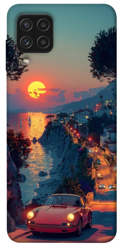 Чехол на Samsung Galaxy A22 4G Porsche sunrise фото 1 из 1