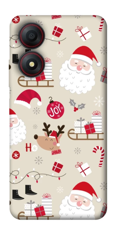 Чехол на ZTE Blade A34 4G Новогодний v1 фото 1 из 1