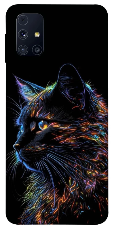 Чохол на Samsung Galaxy M31s Чорний кіт фото 1 з 1