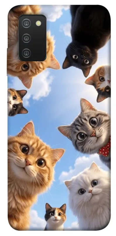 Чохол на Samsung Galaxy A03s Cats фото 1 з 1