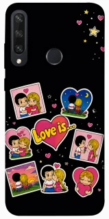 Чехол на Huawei Y6p Love is фото 1 из 1