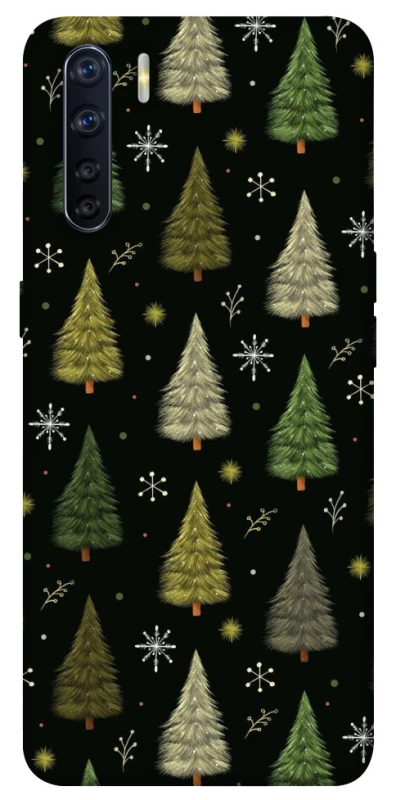 Чехол на Oppo A91 Новогодний v42 фото 1 из 1