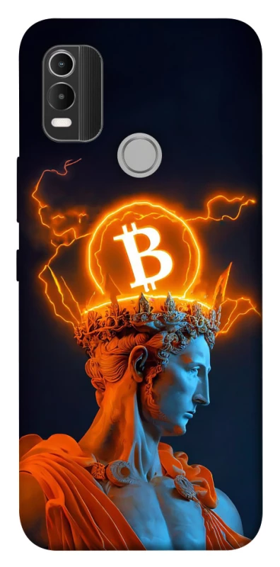 Чехол на Nokia C21 Plus Bitcoin God фото 1 из 1