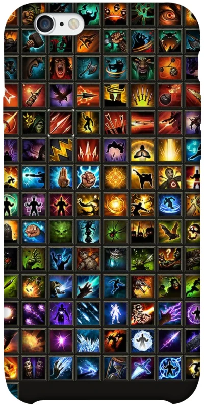 Чехол на Apple iPhone 6/6s plus (5.5") Abilities menu ver.3 фото 1 из 1