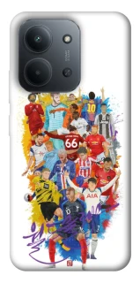 Чехол на Xiaomi Redmi 15C (EU) Football Abstract v2 фото 1 из 1