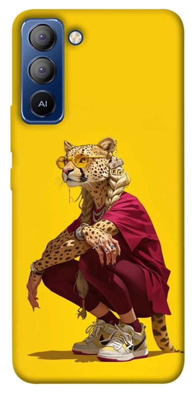 Чехол на TECNO Pop 5 LTE Ягуар фото 1 из 1