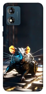 Чехол на Motorola Moto E13 Cyber rat фото 1 из 1