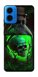Чехол на Motorola Moto G45 Skull bottle фото 1 из 1
