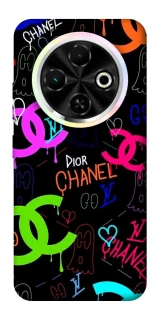 Чехол на TECNO Spark 30C Fashion collage ver.5 фото 1 из 1