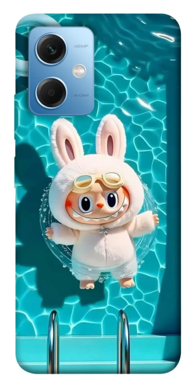 Чохол на Xiaomi Redmi Note 12 5G Labubu in the pool ver.2 фото 1 з 1