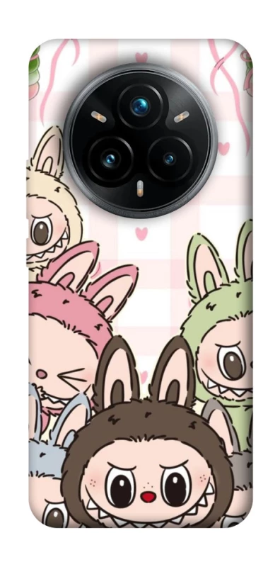 Чохол на Realme 14 Pro All Labubu 2 фото 1 з 1