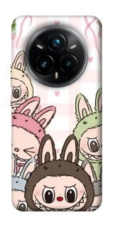 Чохол на Realme 14 Pro All Labubu 2 фото 1 з 1