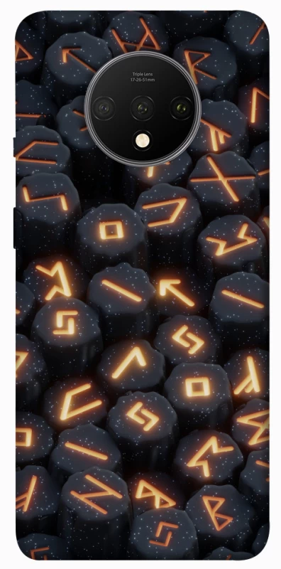 Чехол на OnePlus 7T Огненые руны фото 1 из 1