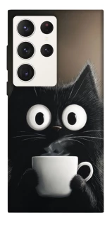 Чехол на Samsung Galaxy S23 Ultra morning cat фото 1 из 1